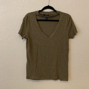 Army green top